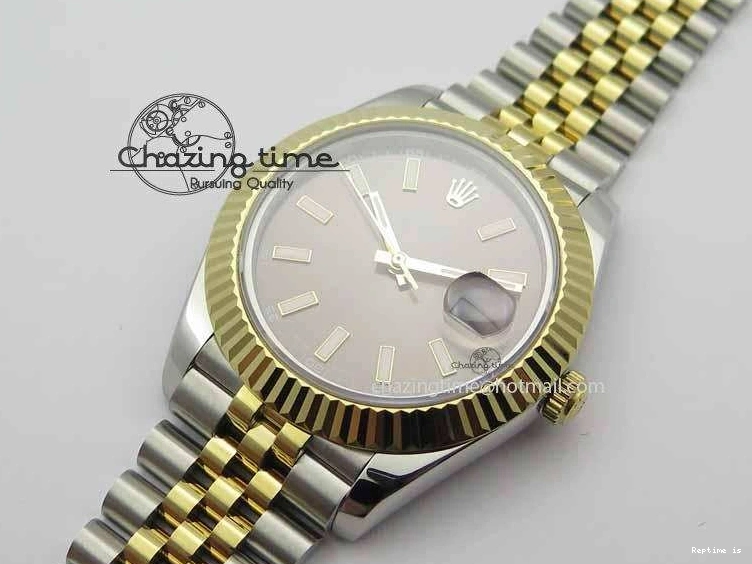 0103 DateJust II 40mm SS YG BP Maker Best Edition Gray Dial On Jubilee Bracelet A QuickDry 3678